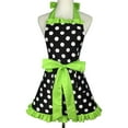 thumbnail image 1 of Aspire Retro Polka Dots Kitchen Apron For Women, Christmas Cooking Apron Waitress Cafe Working Apron, 1 of 7