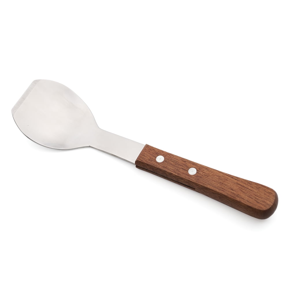 Exotic wood handcrafted wooden handle ice cream paddles