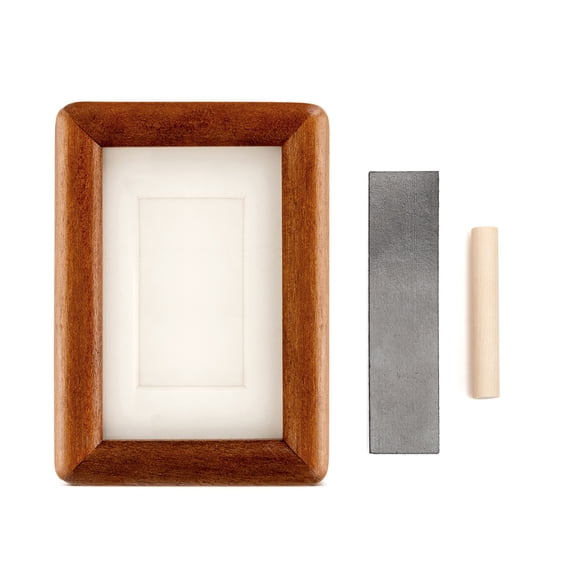 Aspire Wooden Picture Frames, Tabletop Photo Frames with Magnetic, Collect Small Photo, Scrawl Artwork