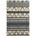 thumbnail image 1 of Aspire Wool Comp Rug - Ivory & Blue - 5 x 8 ft., 1 of 1