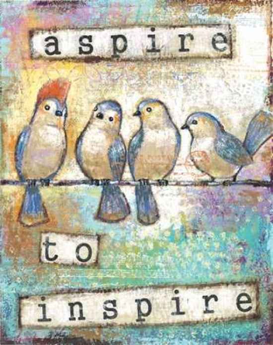 Aspire to Inspire Canvas Art - Deane Holmes (24 x 30)