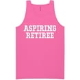 thumbnail image 1 of Aspiring Retiree Neon Tank Top, 1 of 1