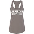 thumbnail image 1 of Aspiring Retiree Racerback Tank, 1 of 2