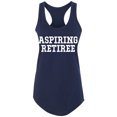 thumbnail image 1 of Aspiring Retiree Racerback Tank, 1 of 2