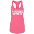 thumbnail image 1 of Aspiring Retiree Racerback Tank, 1 of 2