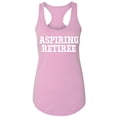 thumbnail image 1 of Aspiring Retiree Racerback Tank, 1 of 3