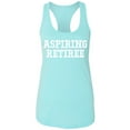 thumbnail image 1 of Aspiring Retiree Racerback Tank, 1 of 3