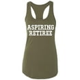 thumbnail image 1 of Aspiring Retiree Racerback Tank, 1 of 3