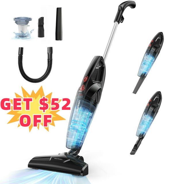 Aspiron 5in1 Lightweight Corded Stick Vacuum, Upright/Handheld Vacuum