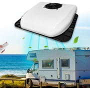 Aspligo 12V RV Air Conditioner 8500 BTU, Low Profile Rooftop AC Unit, Quiet DC Camper A/C, Easy Install for Van Truck Trailer Fifth Wheel Golf Cart Motorhome