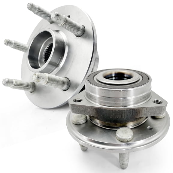Aspligo 2Pcs 513282 Front/Rear Wheel Bearing Hub Assembly 5-Lug w/Encoder ABS Compatible with Cadillac CTS/XTS, Chevy Camaro/Impala (2008-2020)