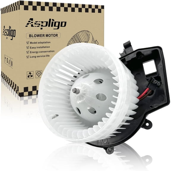 Aspligo 700190 AC Heater Blower Motor Fan Assembly Fit for Mercedes-Benz c200 c230 c240 c280 c32 amg c320 c350 c55 amg clk280 clk320 clk350z clk500 clk55 amg 203820251464, MB3126100