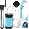 thumbnail image 1 of Aspligo Portable Camping Shower with Heater, 6000mAh Rechargeable Portable Shower with 2000W Immersion Heater, 3 Spray Modes,IPX7 Waterproof Outdoor Camp Pump for Hiking, Travel, Car, Pet, 1 of 10
