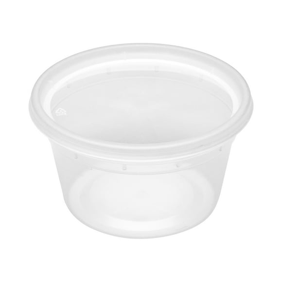12 Oz Plastic Containers Lids