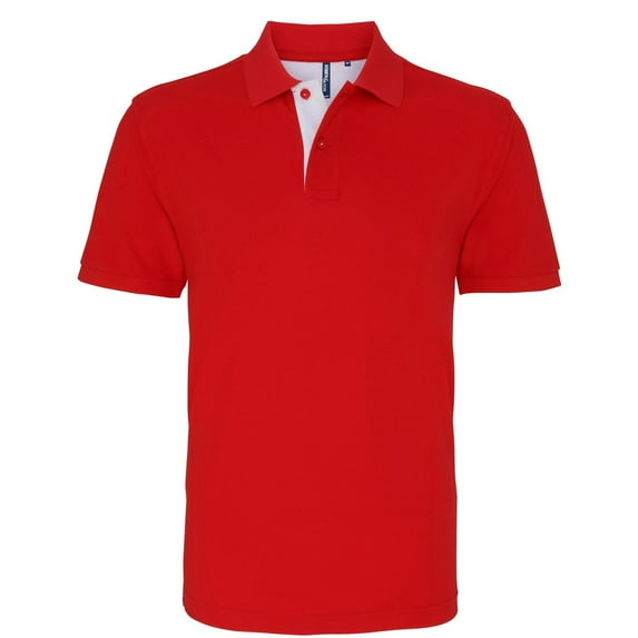 Asquith & Fox Mens Classic Fit Contrast Polo Shirt
