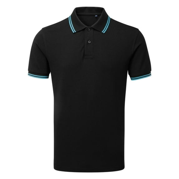 Asquith & Fox Mens Classic Fit Tipped Polo Shirt