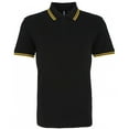 thumbnail image 1 of Asquith & Fox Mens Classic Fit Tipped Polo Shirt, 1 of 4