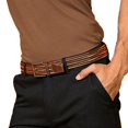 thumbnail image 1 of Asquith & Fox Mens Leather Braid Belt, 1 of 2