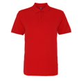 thumbnail image 1 of Asquith & Fox Mens Plain Short Sleeve Polo Shirt, 1 of 3