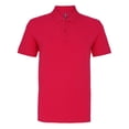 thumbnail image 1 of Asquith & Fox Mens Plain Short Sleeve Polo Shirt, 1 of 4