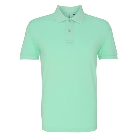 Asquith & Fox Mens Plain Short Sleeve Polo Shirt