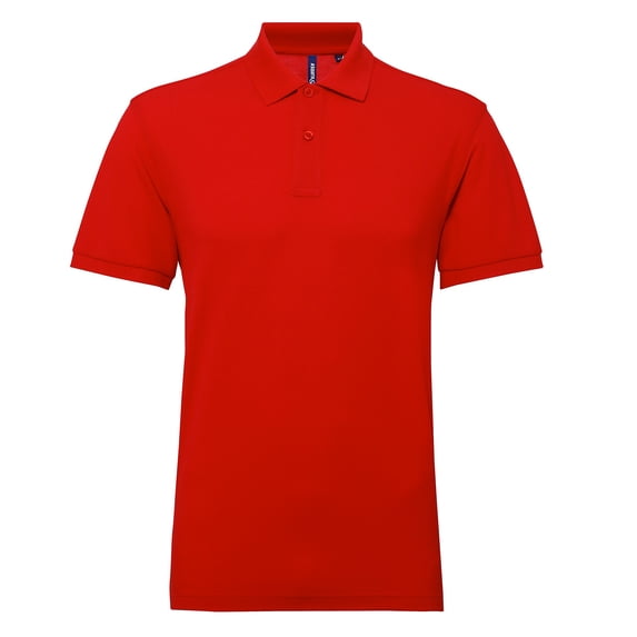 Asquith & Fox Mens Short Sleeve Performance Blend Polo Shirt