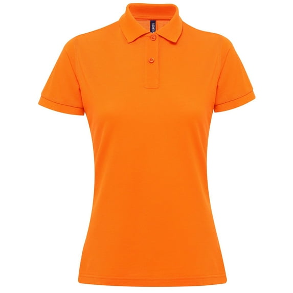 Asquith & Fox Womens Short Sleeve Performance Blend Polo Shirt