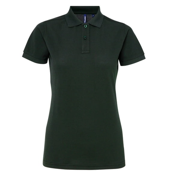 Asquith & Fox Womens Short Sleeve Performance Blend Polo Shirt