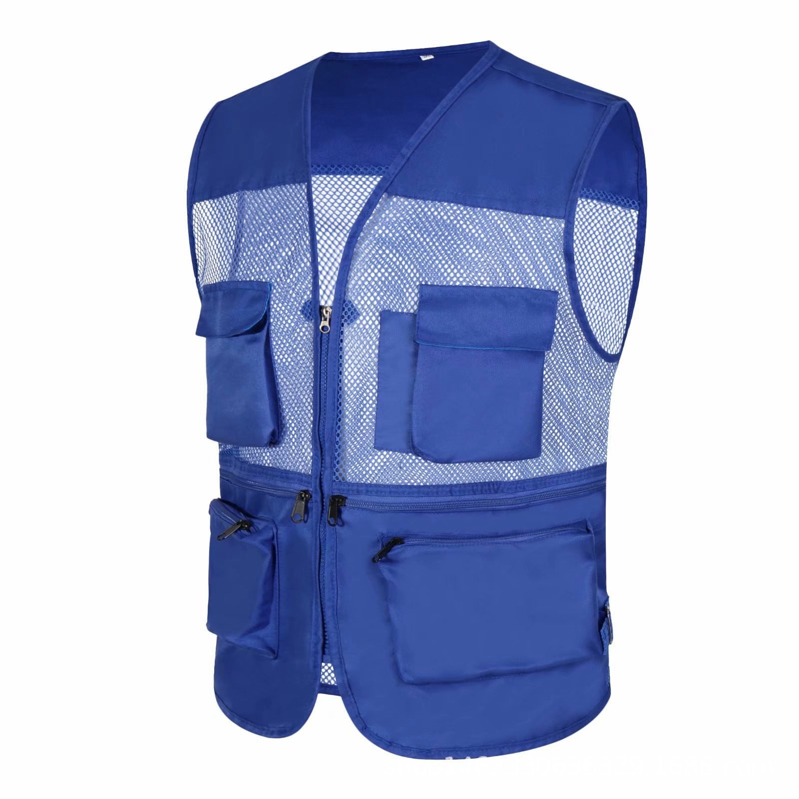 Asqwmvz Multi pocket vest Men's outdoor sports vest Men's Casual ...