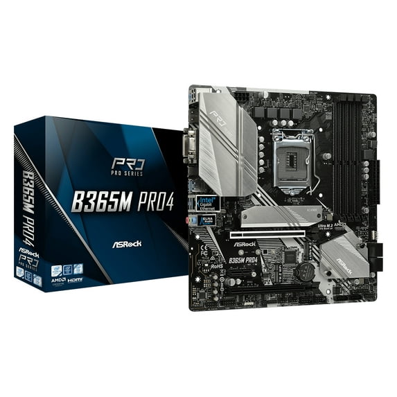 Asrock Intel B365M Pro 4 Micro ATX DDR4-SDRAM Motherboard