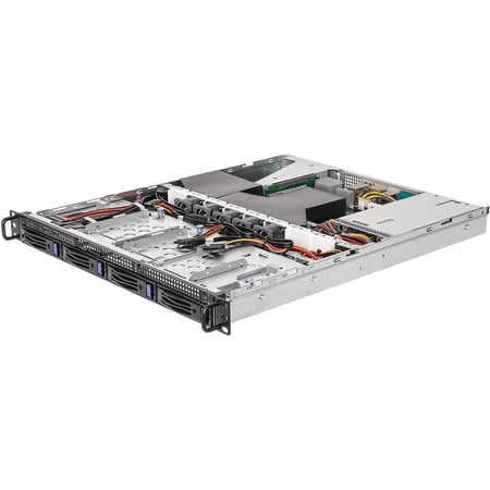 Asrock Rack 1U4LW-X570/2L2T RPSU 1U Rackmount Server Barebone AMD AM4 Ryzen PGA 1331 X570 4x3.5 HDD 450W Redundant Power Supply Dual 10G