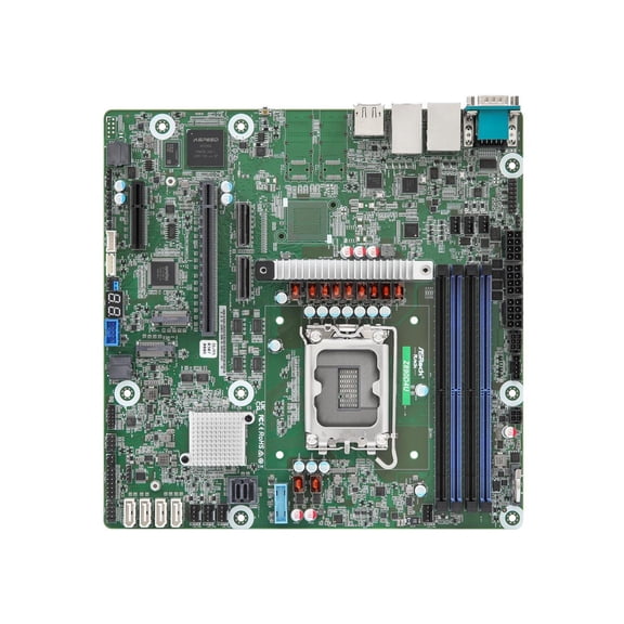 Asrock Rack Z890D4U Micro-ATX Server Motherboard Single Socket (LGA 1851) Intel Core Ultra Desktop Processors (Series 2)