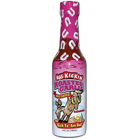Ass Kickin Garlic Hot Sauce, 5oz