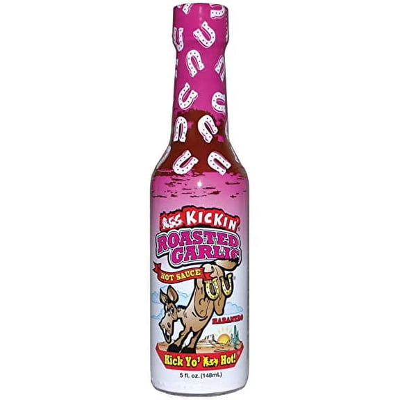 Ass Kickin Garlic Hot Sauce, 5oz