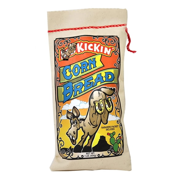 Ass Kickin' Habanero Corn Bread Mix in 1lb Packet by Southwest Specialty Food