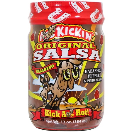 Ass Kickin' Original Salsa with Habanero Pepper & Pinto Beak - 13oz
