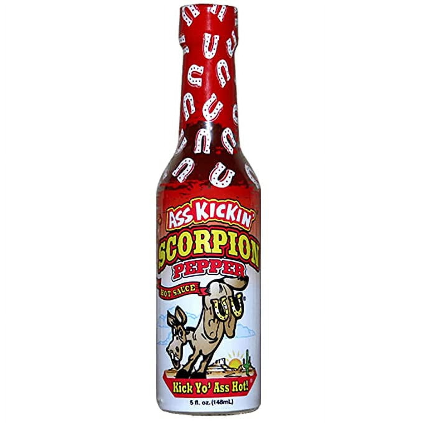 Ass Kickin Scorpion Pepper Hot Sauce