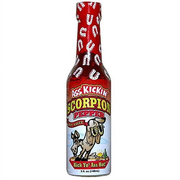 Ass Kickin Scorpion Pepper Hot Sauce