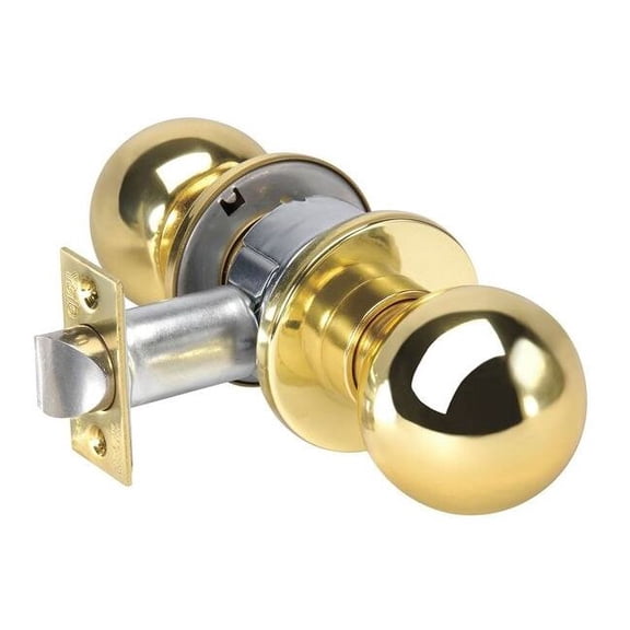 Assa Abloy Accentra Knob Lockset, Mechanical, Passage, Grd. 2 CA4601 x 605