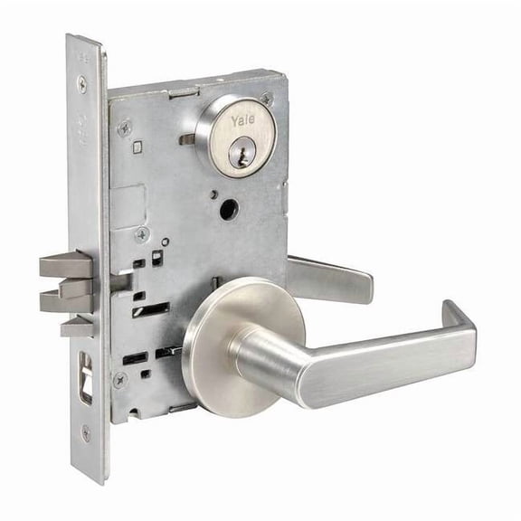 Assa Abloy Accentra Lever Lockset, Mechanical, Entrance AUR8807FL 626 x YMS