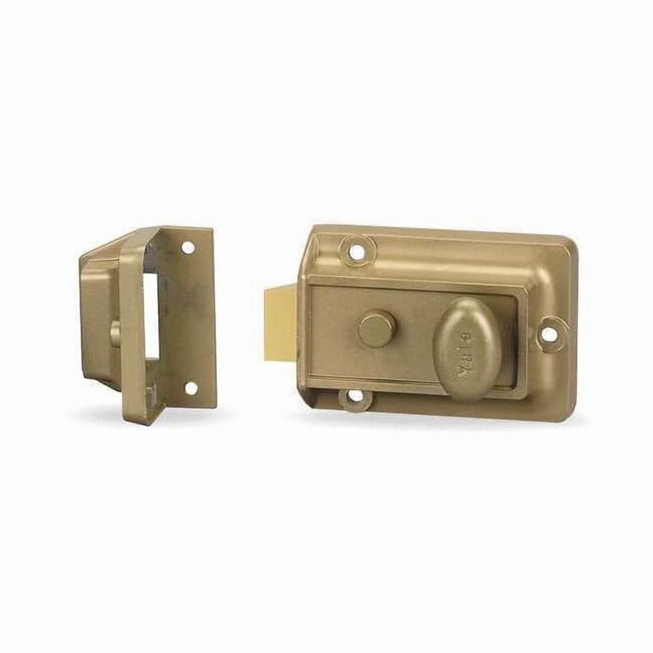 Assa Abloy Accentra Rimlock,Latchlock with Thumbturn,Brass 80 - Walmart.com