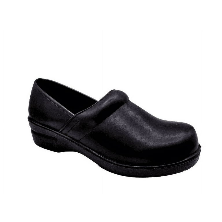 Non Slip Resistant Comfy Black Work Shoes Womens Assa Slip