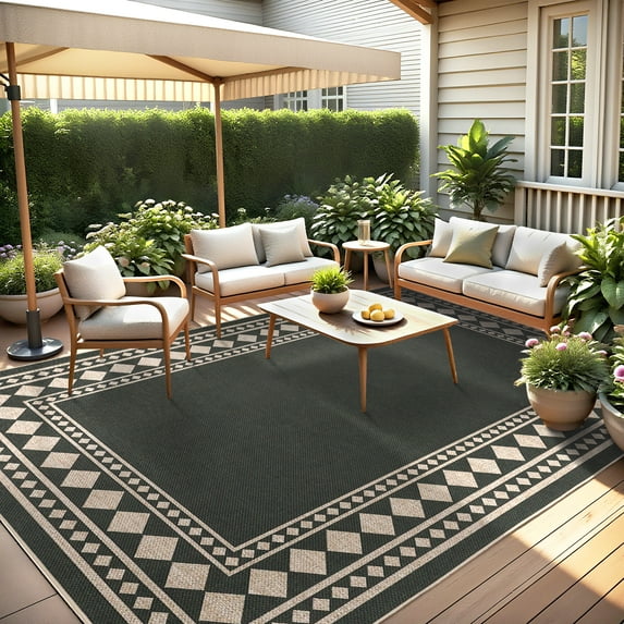 Assaile Modern Stripes Area Rugs for Living Room Soft Low Pile Non-Sliping, Machine Washable