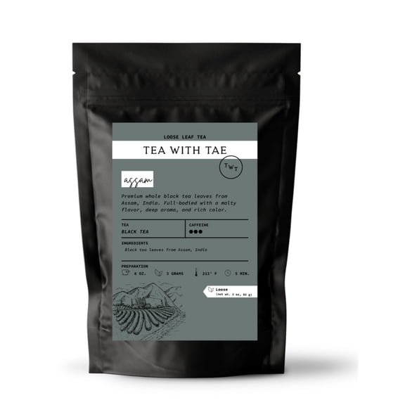 Assam Loose Leaf Tea Pouch by Tea with Tae