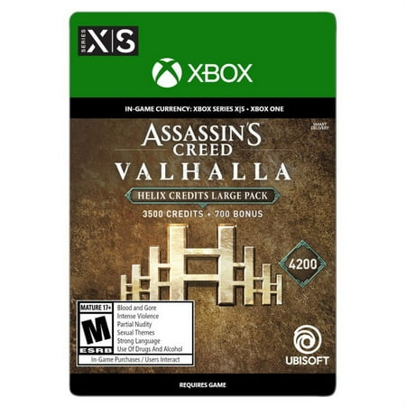 Assassin'S Creed Valhalla Large Helix Credits Pack 3500 Credits + 700 Bonus - Xbox One, Xbox Series X|S [Digital]