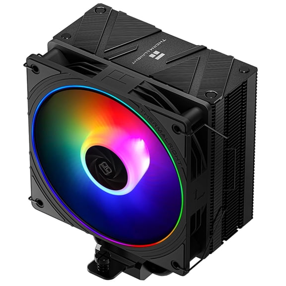 Assassin Spirit 120 EVO Black CPU Cooler, 120mm PWM Quiet ARGB Fan, AGHP 4th Technology, Supports Intel LGA1700/1150/1151/1200, AMD AM4 AM5, Computer Cooler