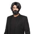 thumbnail image 1 of Assassin Wick Color Black - Enigma Wigs John Reeves Beard Mustache Wig Set Facial Hair Goatee Hitman Keanu Bundle MaxWigs Costume Wig Care Guide, 1 of 1