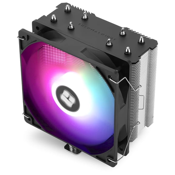 Assassin X 120R SE V2 CPU Cooler, 46mm Heat Pipes, 1550RPM Speed 120mm RGB PWM Quiet Fan CPU Cooler with S-FDB Bearing, for AMD AM4 AM5/Intel 1700/1150/1151/1200/1851