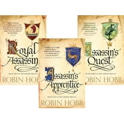 Robin Hobb 3 Books Collection Set   Assassin s Apprentice, Royal Assassin, Assassin s Quest Farseer Trilogy Complete