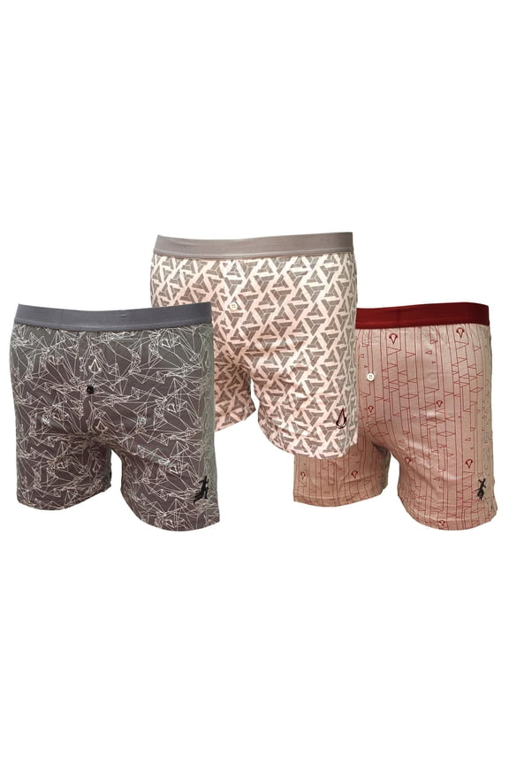 Adult Boxer Shorts 3-Pack
